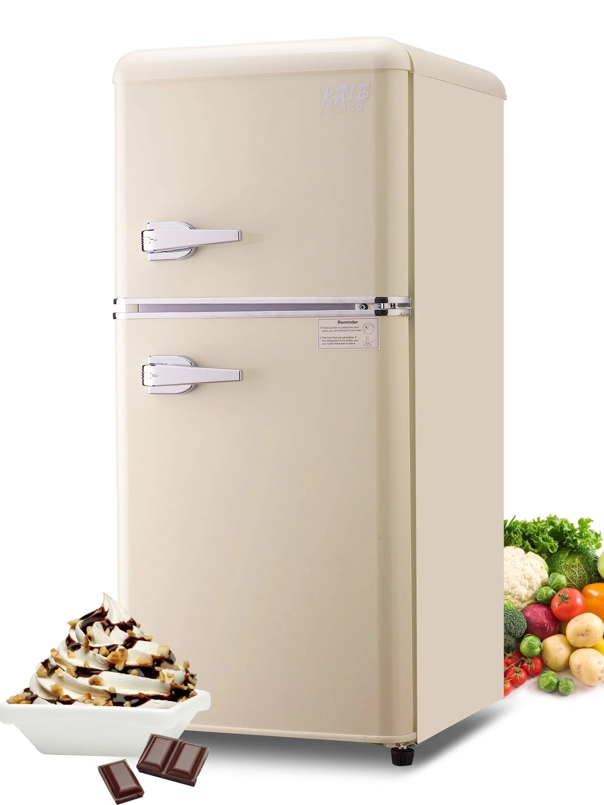 3.5 Cu.ft Mini Fridge with Freezer Q426