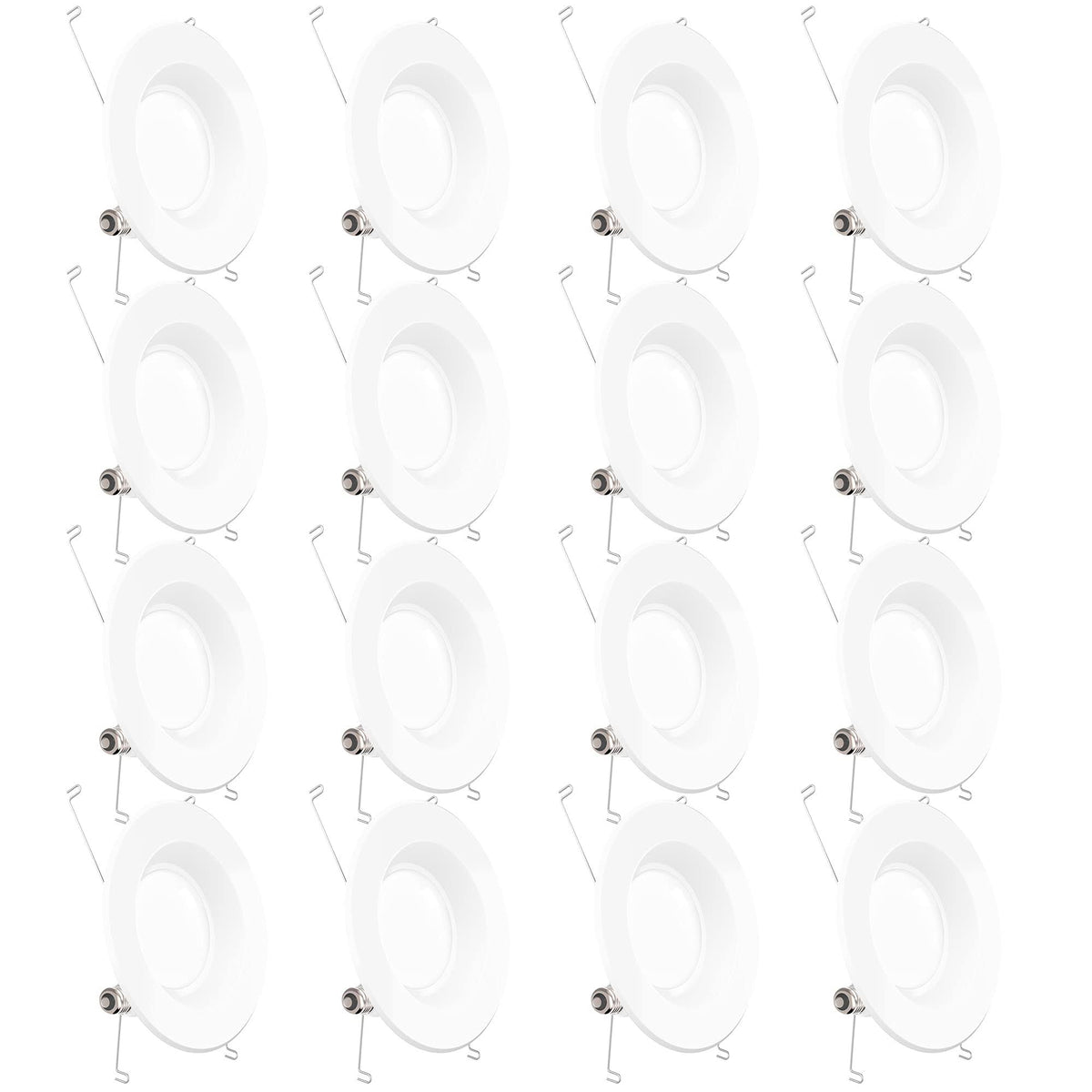 16 Pack 5/6 inch LED Recessed Downlight, Dimmable, 6000K Daylight Z861846
