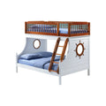 Wooden Twin/Full Bunk Bed G140809