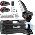 6-inch Cordless Chainsaw with 2x 2.0Ah Batteries F437753