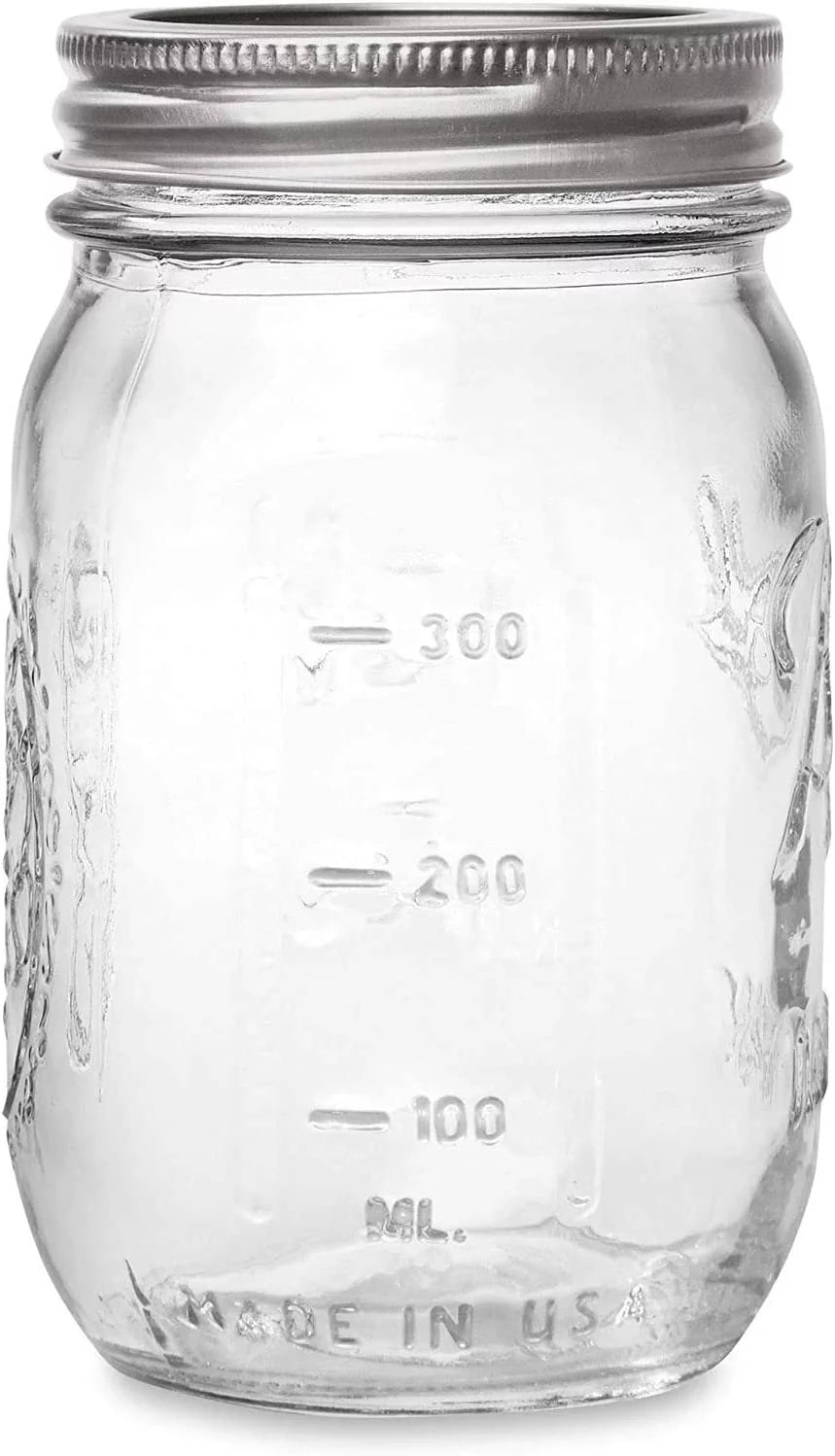 16-oz Mason Jar with Lids and Bands Pack of 24 N858