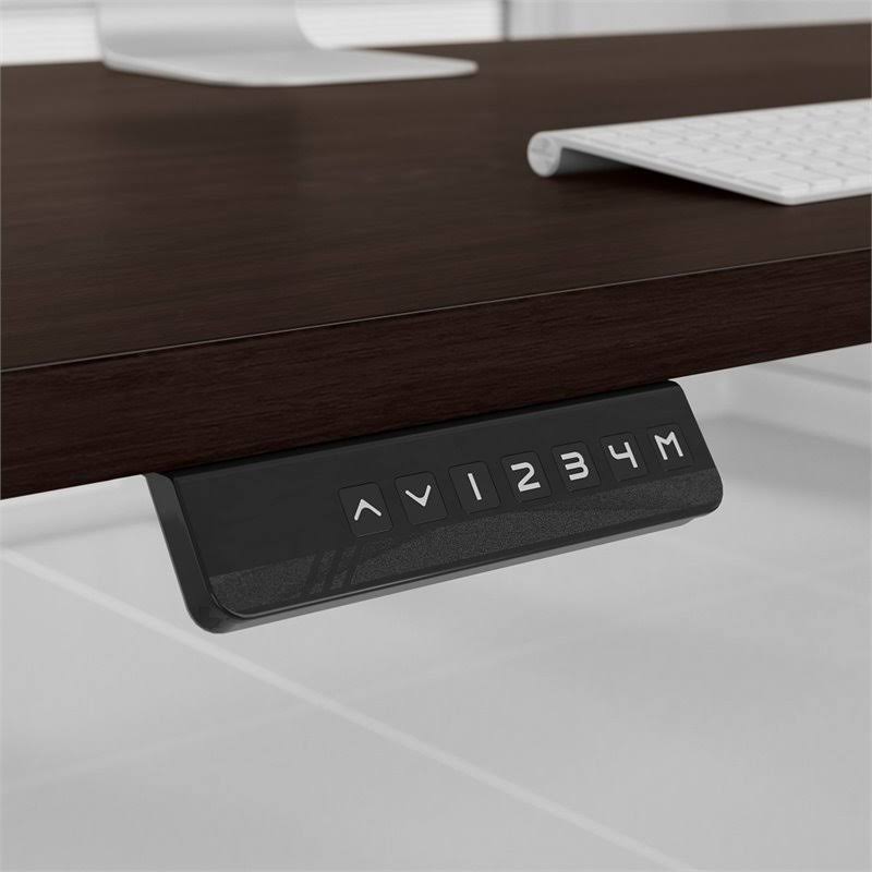 Height Adjustable Desk in Black Walnut N535973