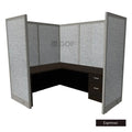 1 Person Workstation Cubicle with Desk M29533