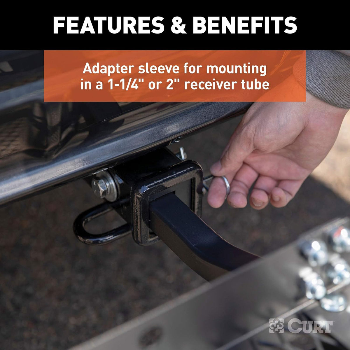 Tray Hitch Cargo Carrier, 300 lbs Capacity X6853