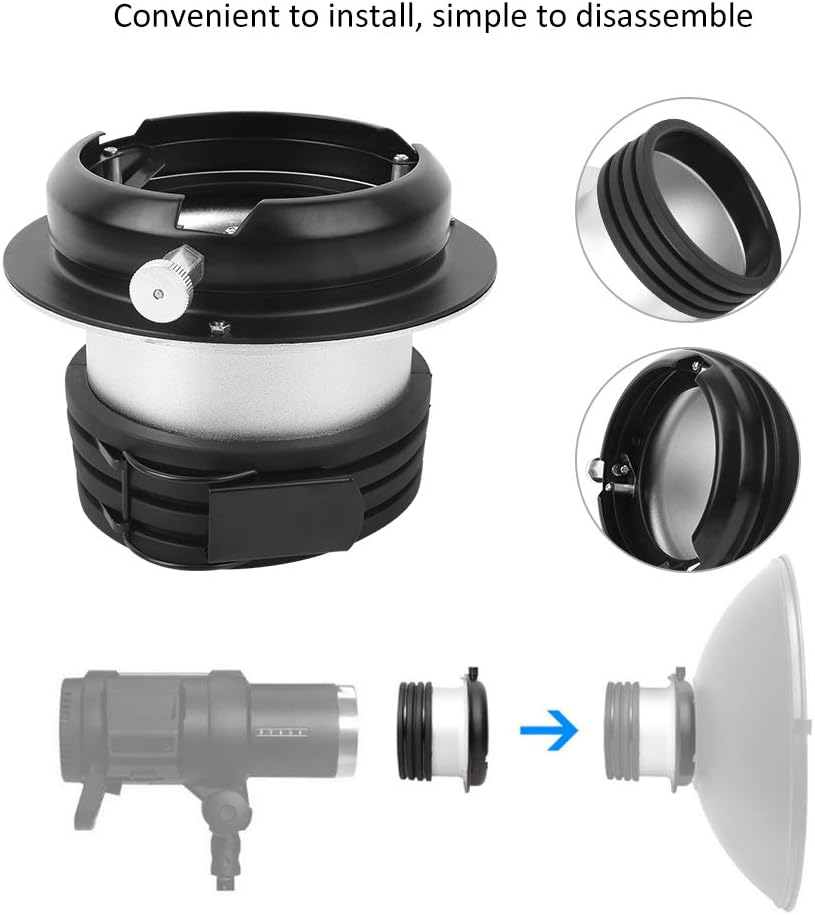 Camera Lens Adapter Ring for Profoto Mount to Bowens Mount C841