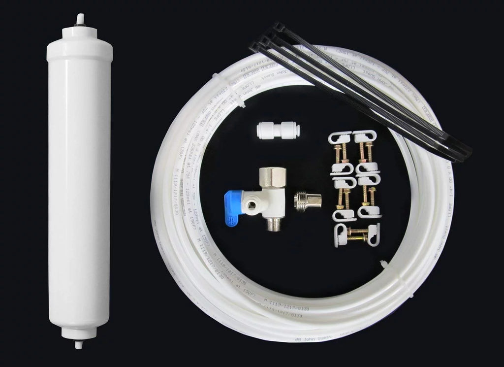 Black Bottleless Water Dispenser with Install Kit W181