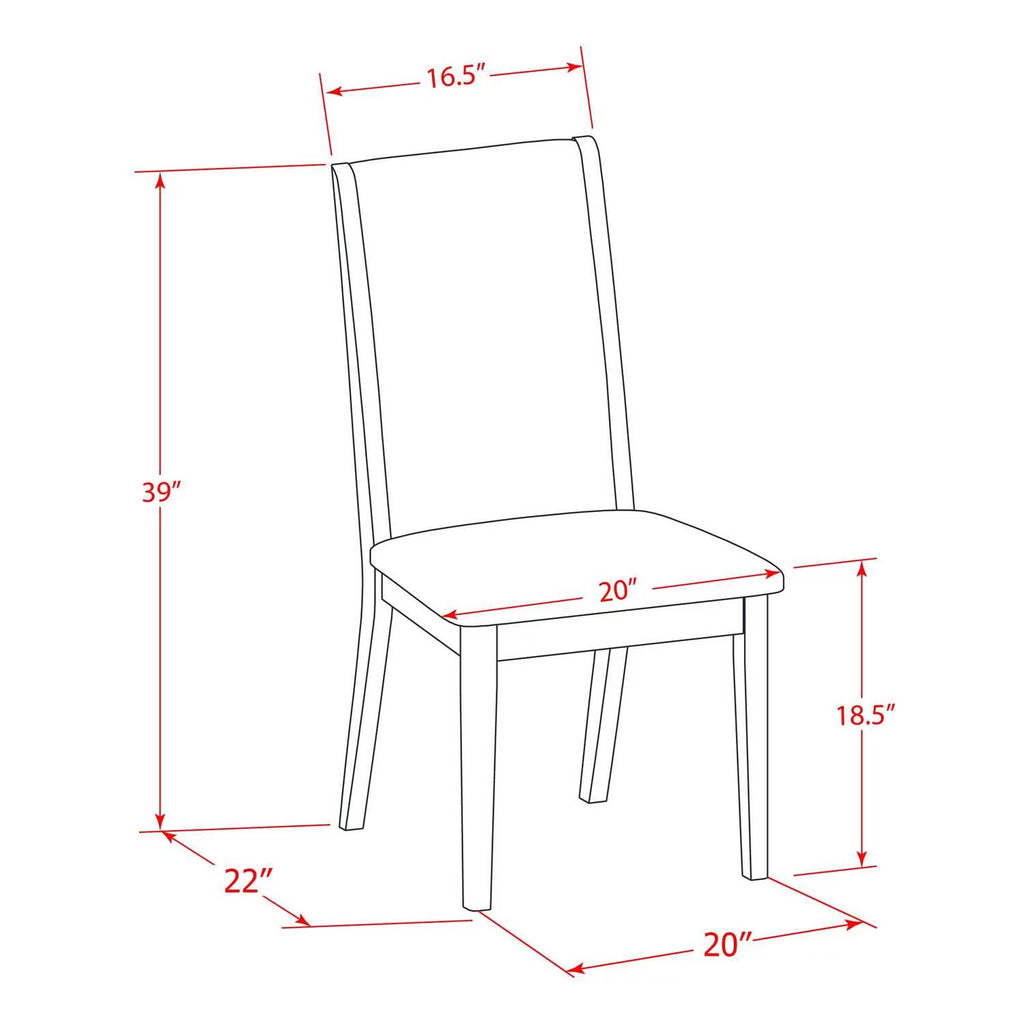 7-Piece Wood Dining Set P86161