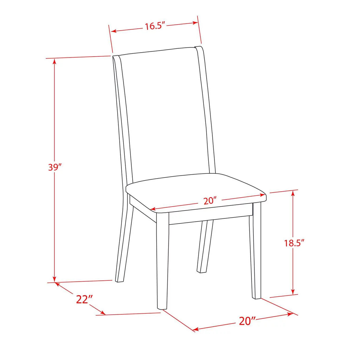 7-Piece Wood Dining Set P86161