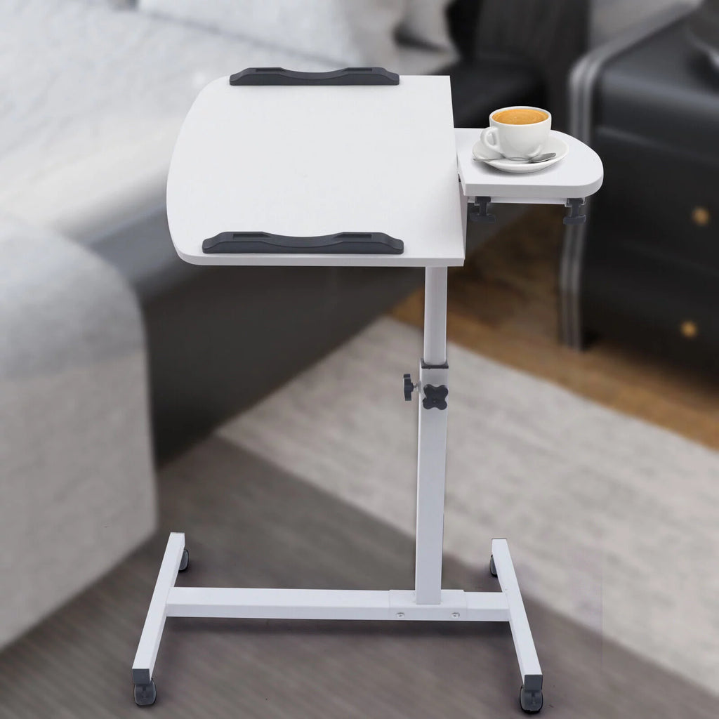 Adjustable Rolling Laptop Desk Sofa Overbed Table K3601