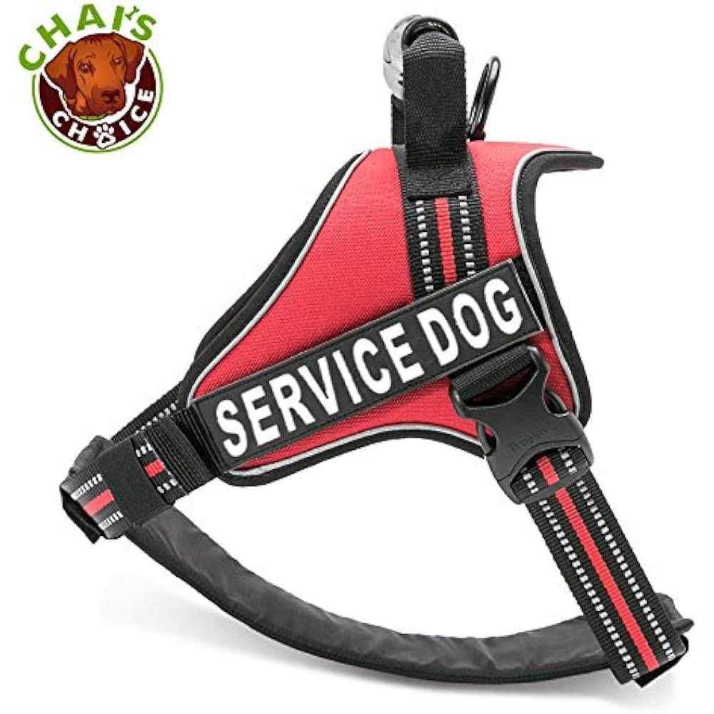 Service Dog Harness with Reflective Patches and Handle L587745