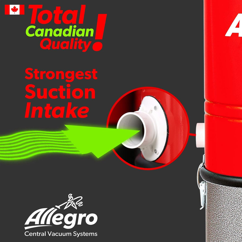 Central Vacuum Deluxe Air Package 30 ft. Hose T60079