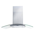 30 in. Wall Mount Decorative Range Hood in Stainless Steel K907