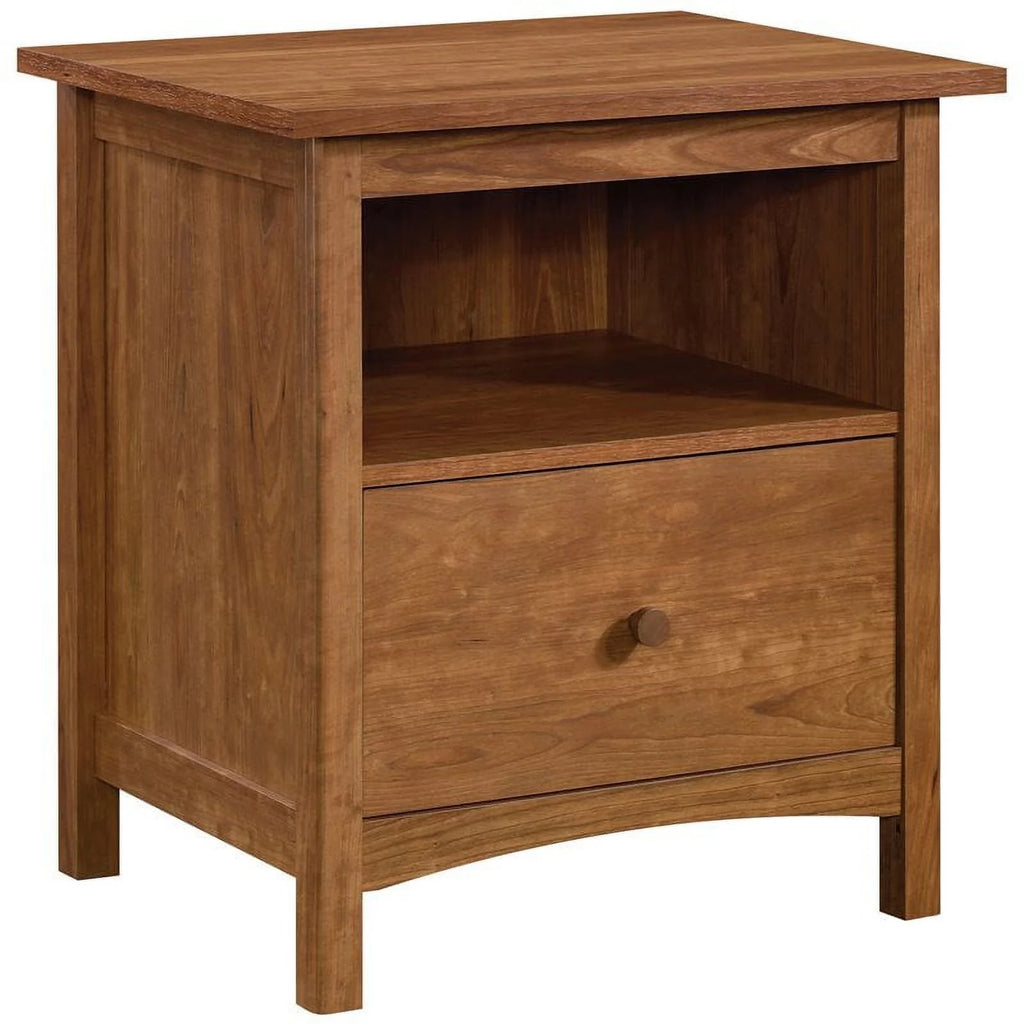 Cherry Finish Nightstand with Drawer D8144