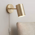 Polished Brass Plug-in Wall Lamp C182