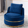 Navy Velvet Accent Chair I662867