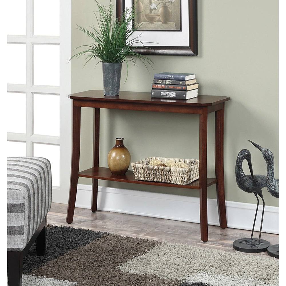 White Louisa Console Table Z964100