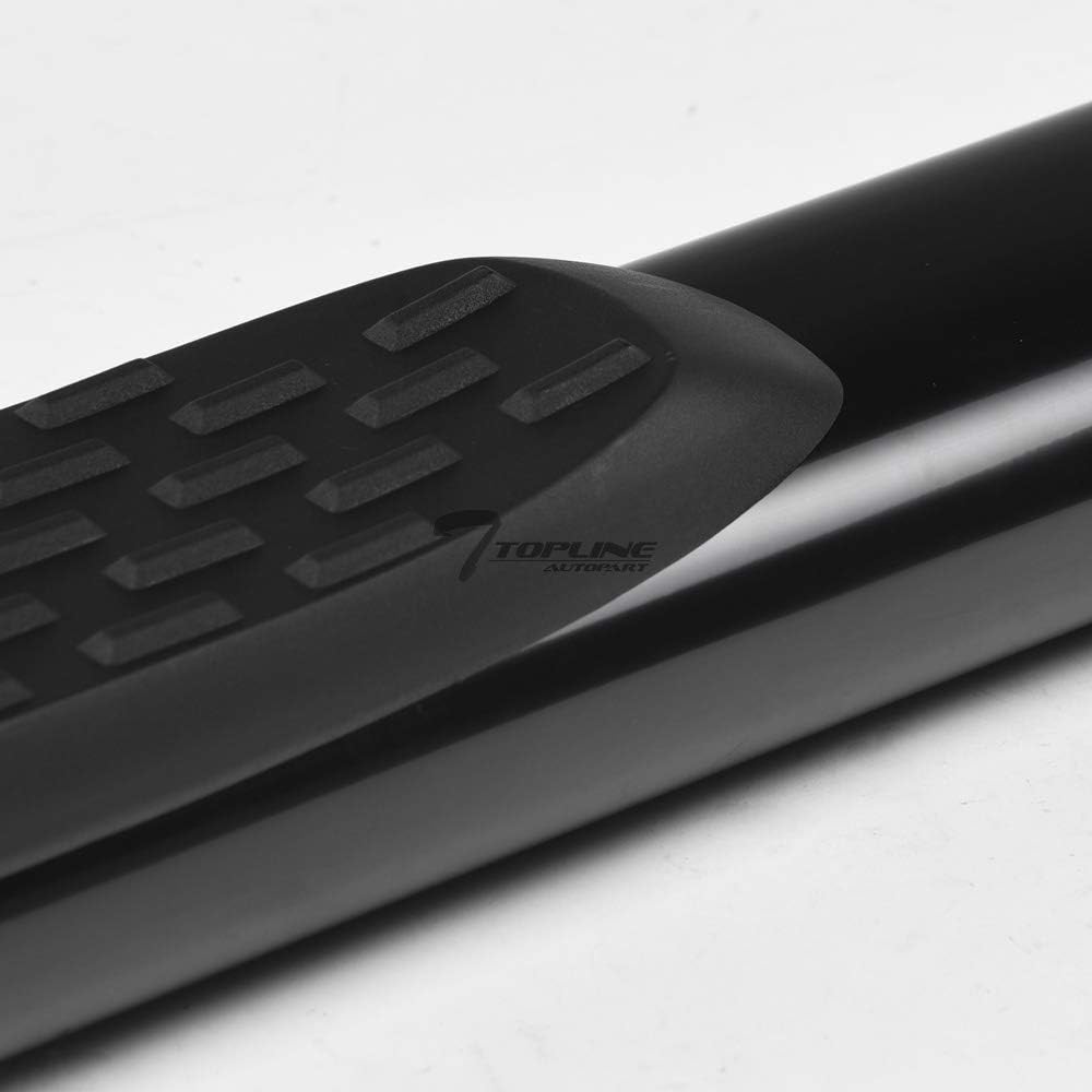 Black Steel Side Step Nerf Bars T917459