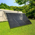 RV Awning Shade Screen with Zipper 8'X17'3'' U3713