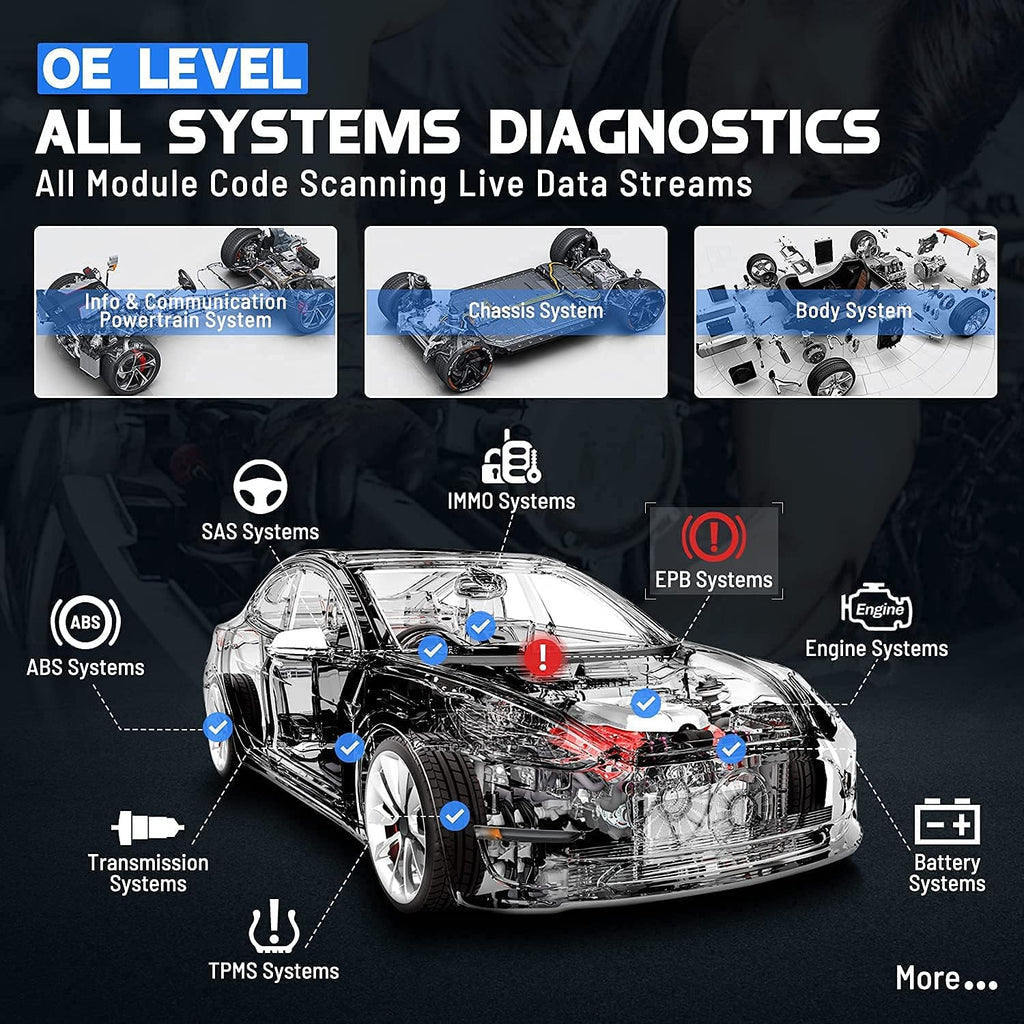 TPMS Programming Scanner with 8pcs 315MHz MX-Sensors C9261