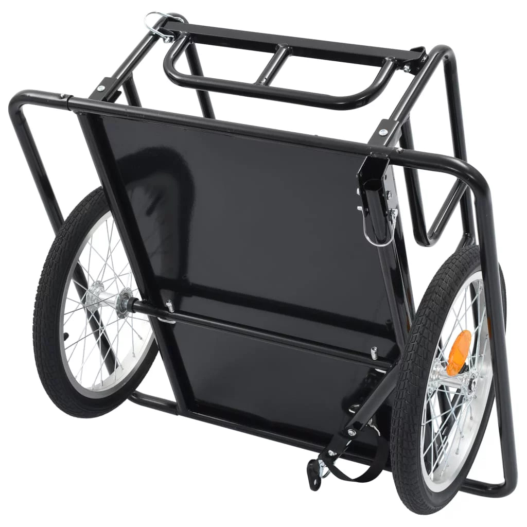 Steel Black Bike Cargo Trailer T668010