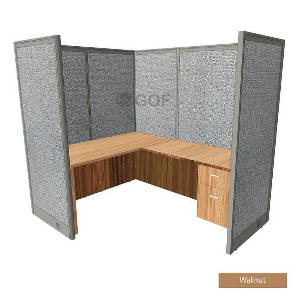 1 Person Workstation Cubicle with Desk M29533