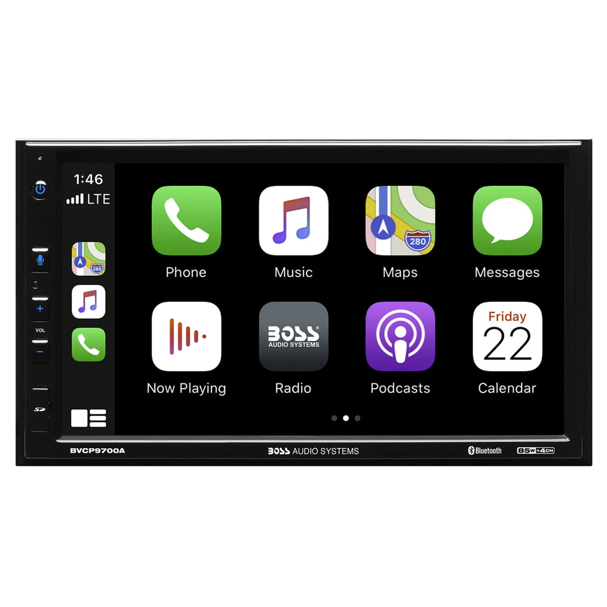 2 Din Apple CarPlay Android Auto Car Stereo System E643452