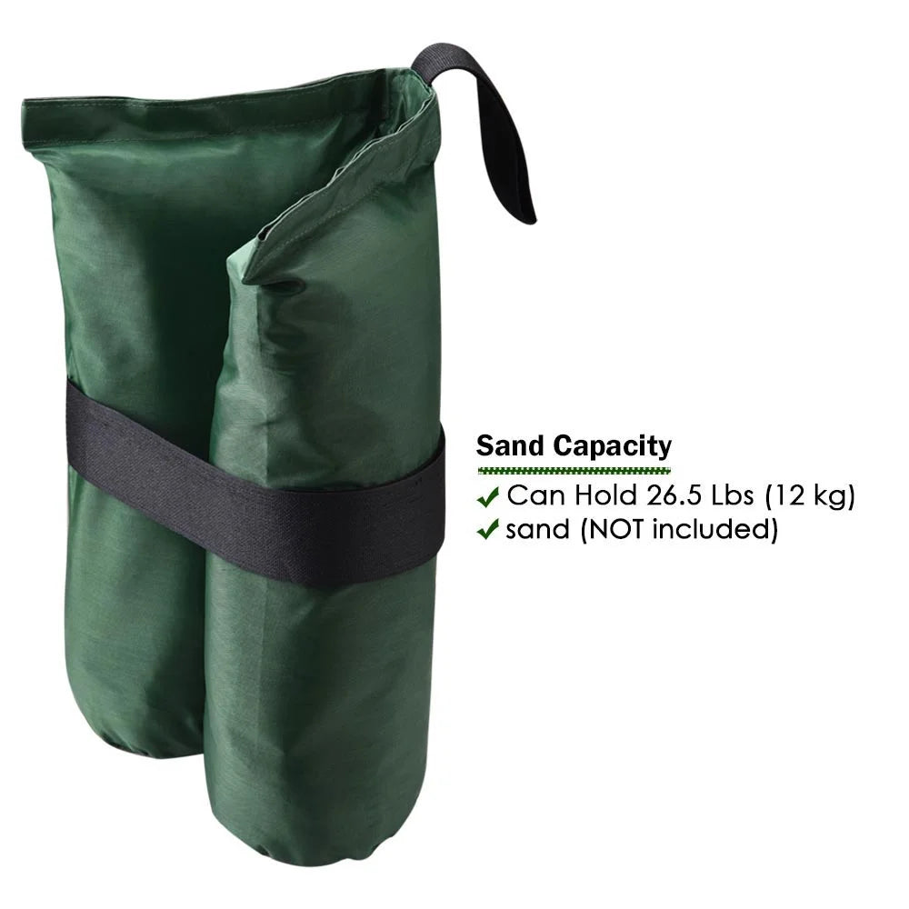 19x9.5 Ft Pop Up Canopy Top Replacement with 4 Set Sand Bags F4507
