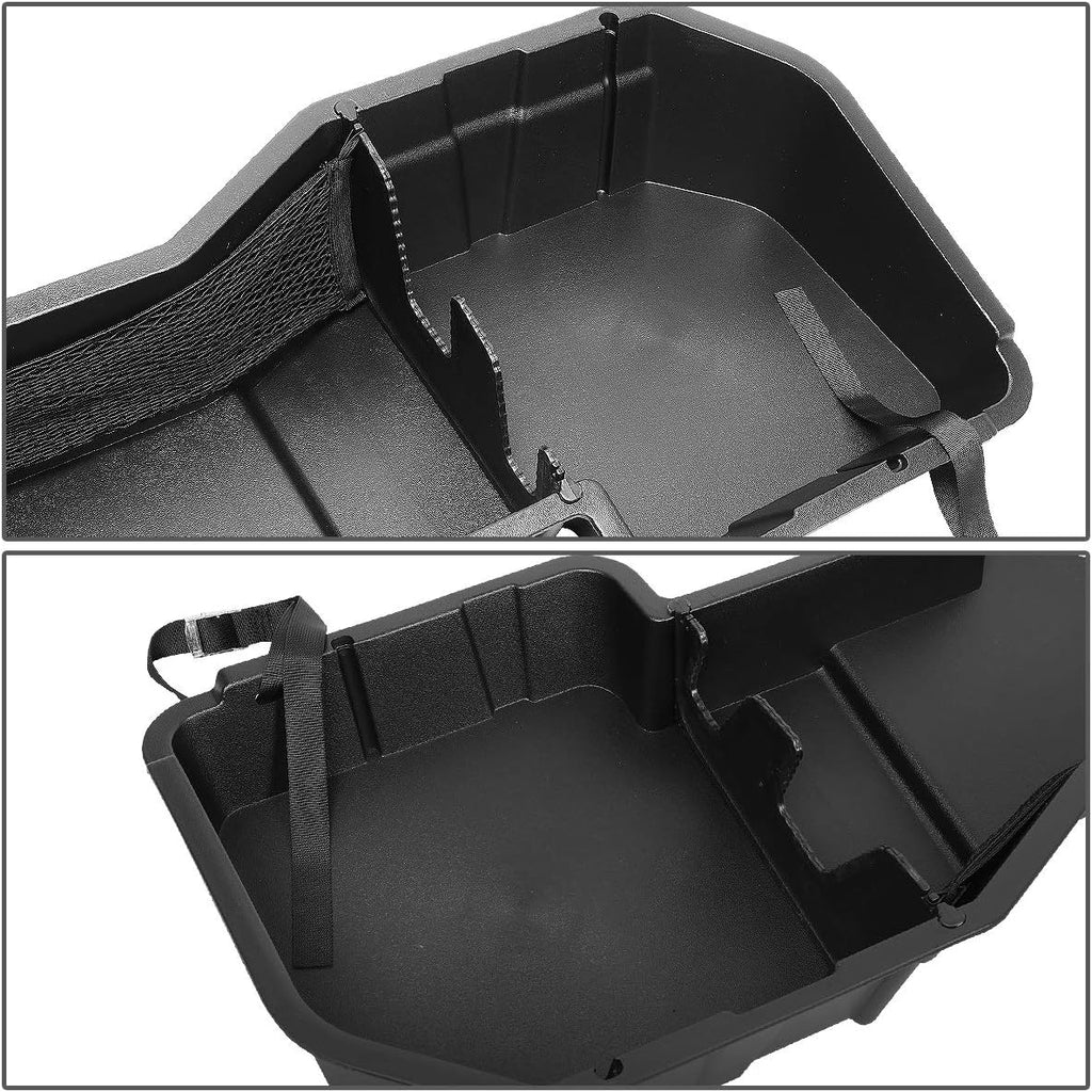 Black Under Seat Storage Box Tool Organizer Tray J4259