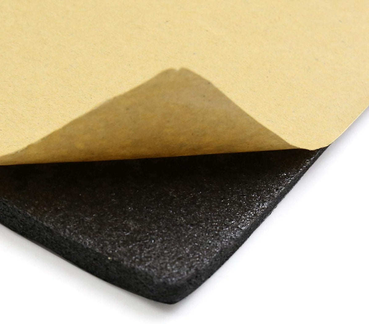 315mil Acoustic Absorption Heatproof Wave Foam Mat 21.5sqft Pack of 2 W89426