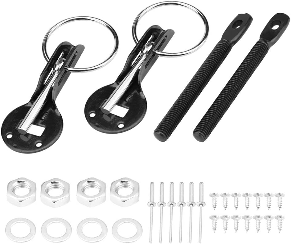 Blue Stainless Steel Hood Pin Lock Latch Kit K725