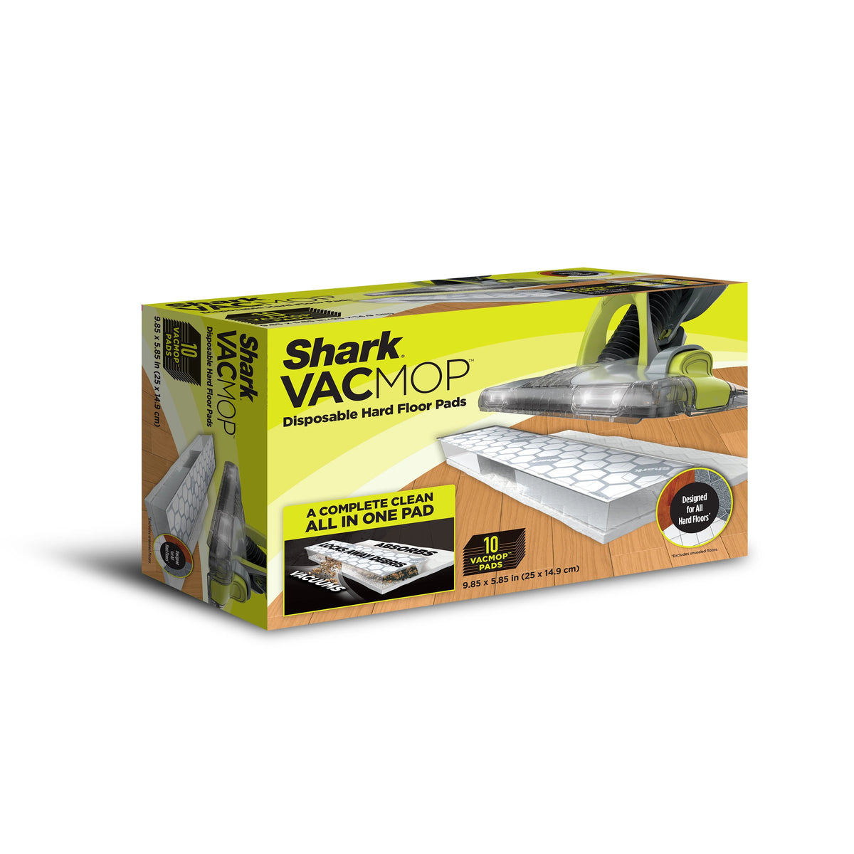 Disposable Hard Floor Vacuum and Mop Pad Refills 16 CT H497