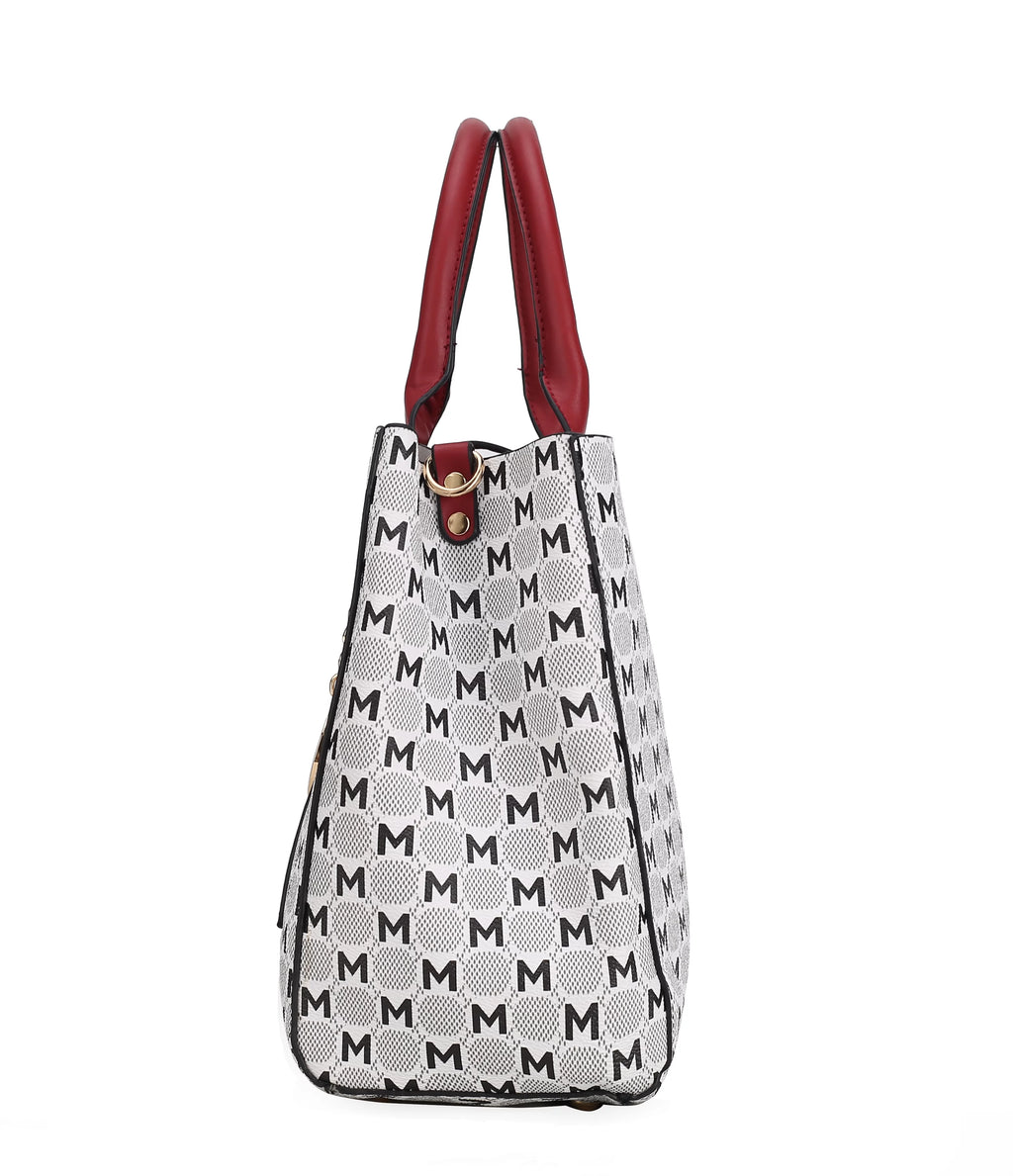 Satchel Handbag with Wallet 2 Pieces X377