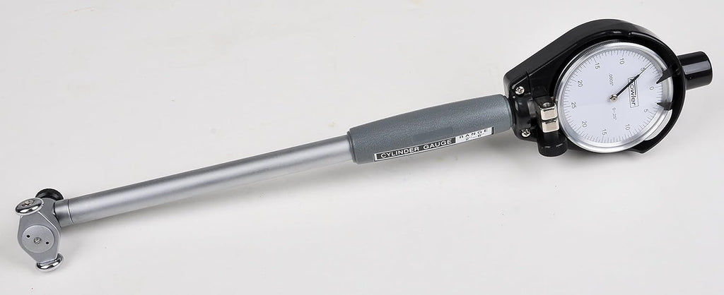 Dial Bore Gage with 2-6 Measuring Range, Self-Centering, Carbide Anvils, Case Included T9797