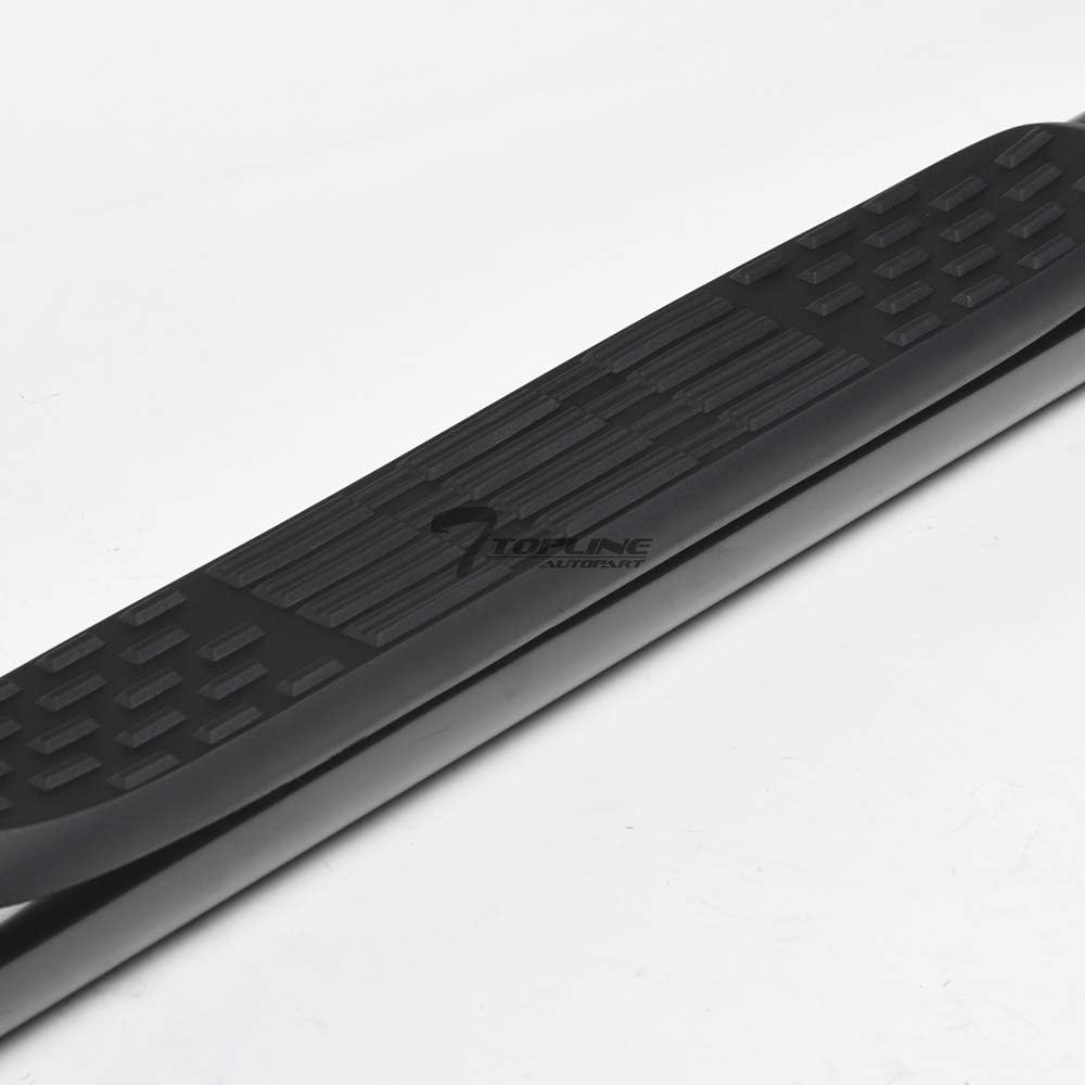 Black Steel Side Step Nerf Bars T917459