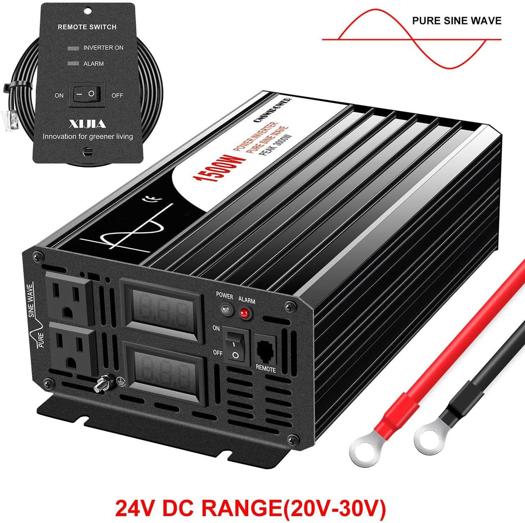 3000W 3200W Peak Power 6400W Pure Sine Wave Power Inverter DC 12V to 110V AC Converter 60HZ Solar Converter W204121