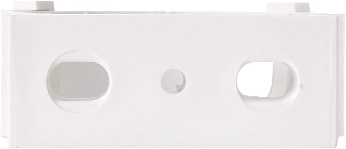 White 10 Pack Surface Mount Polypropylene Pipe Hanger for 4 Inch Pipe E52167
