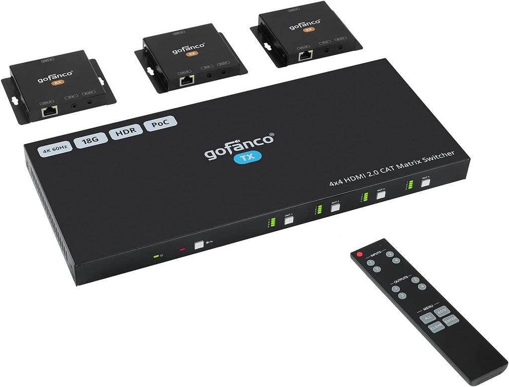 1x2 HDMI Extender Splitter Full HD 1080p Over Ethernet Cable with HDMI Loopout A8315