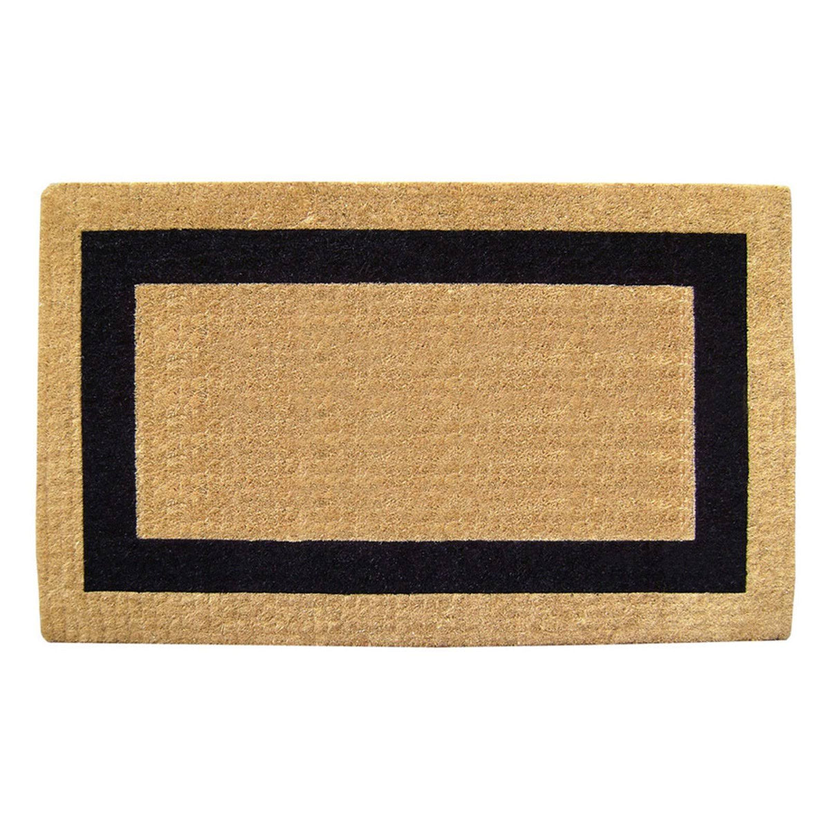 Black Heavy Duty Coir Door Mat W97270