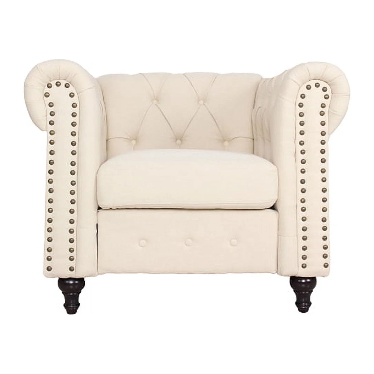 3 Piece Living Room Set with Sofa Loveseat and Accent Chair J60114
