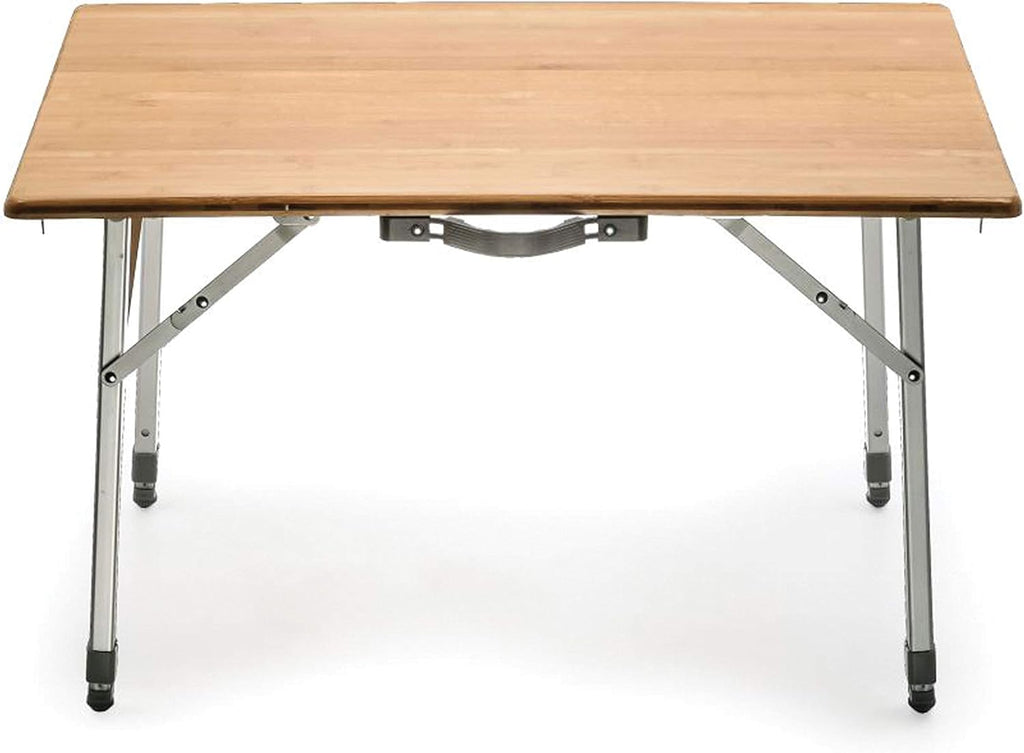 Bamboo Folding Table with Aluminum Legs L465763