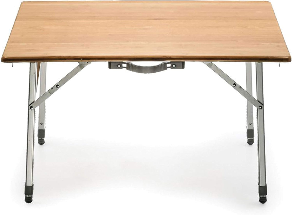 Bamboo Folding Table with Aluminum Legs L465763