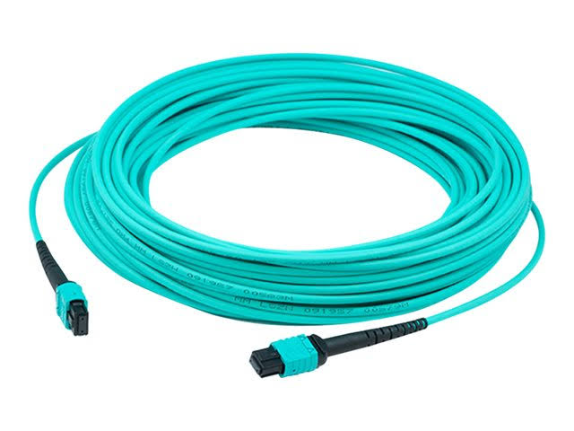 MPO Female to MPO Female Aqua OM3 Patch Cable L11517