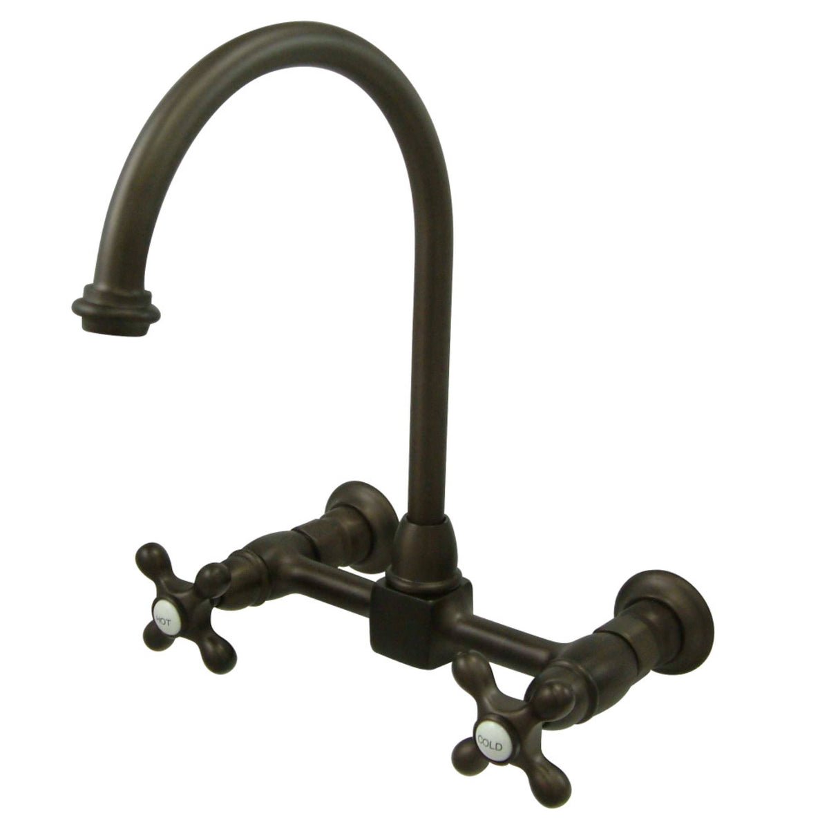 8 inch Wall Mount Kitchen Faucet Oil Rubbed Bronze K4538