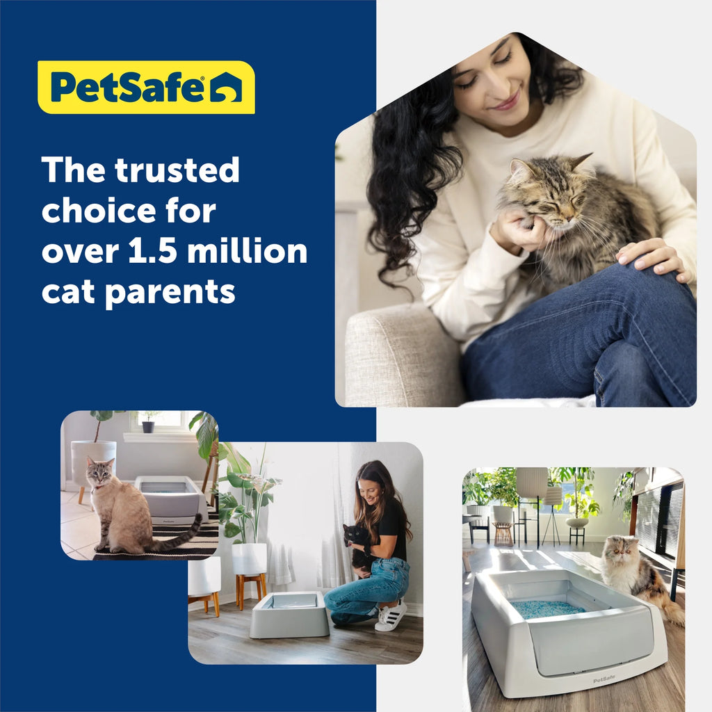 Disposable Cat Litter Tray, Fresh Scent, Silica Crystals, 1-Pack L20260