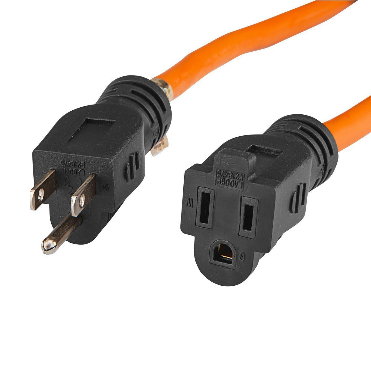 25 ft. 12/3 Gauge Outdoor Extension Cord Orange F4402