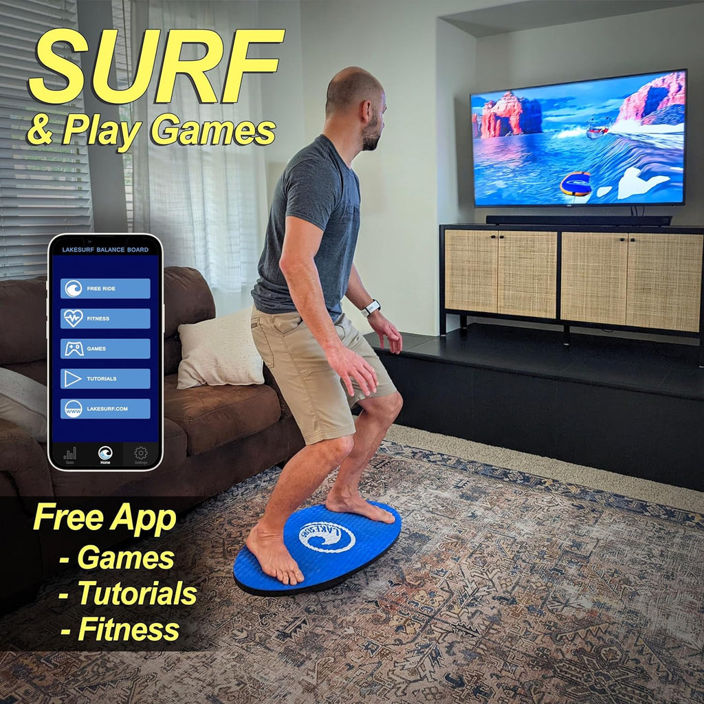 Wakesurf Balance Board With Tracking App And Phone Mount R58783