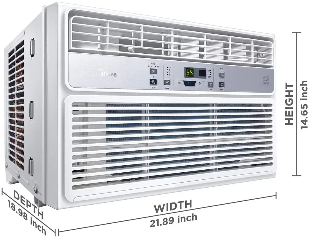 10,000 BTU White Window Air Conditioner W6890