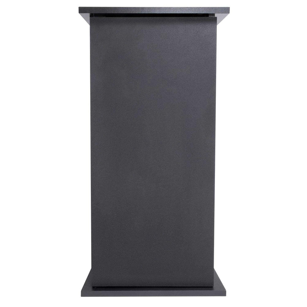 Black Pedestal Aquarium Stand H467963