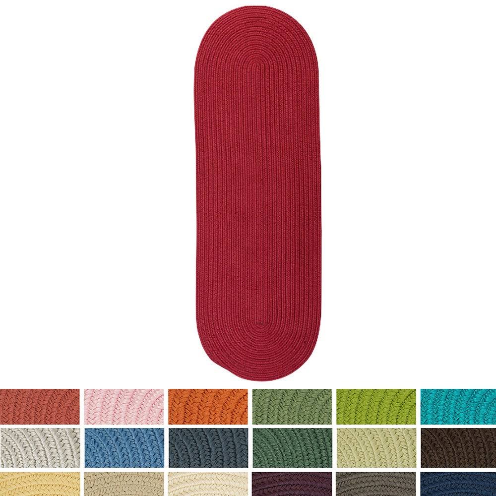 Oval Reversible Braided Runner F155779