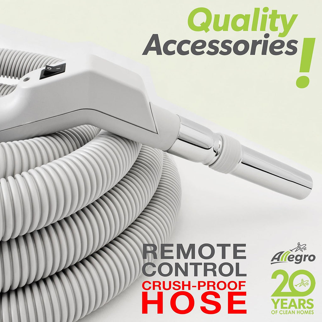 Central Vacuum Deluxe Air Package 30 ft. Hose T60079